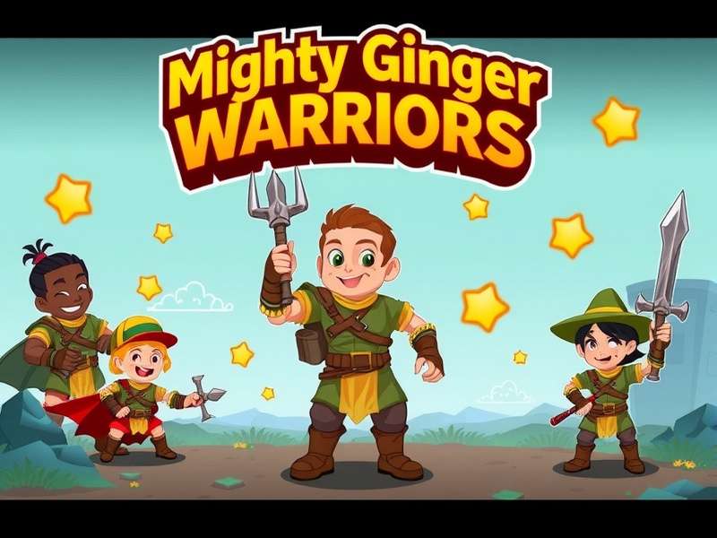 Mighty Ginger Warriors Game Heroes